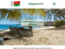Tablet Screenshot of malgache974.com